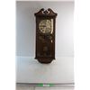 Image 1 : Vintage Veritas Wooden Grandmother Wall Clock - Untested