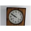 Image 3 : Vintage Strauss Canadian Time Wooden Grandmother Wall Clock - Untested