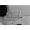 Image 3 : Epicure Brand Donut Maker - Plastic Lids - Glass Food Container - Stainless Steel Bowl - Ceramic Pep