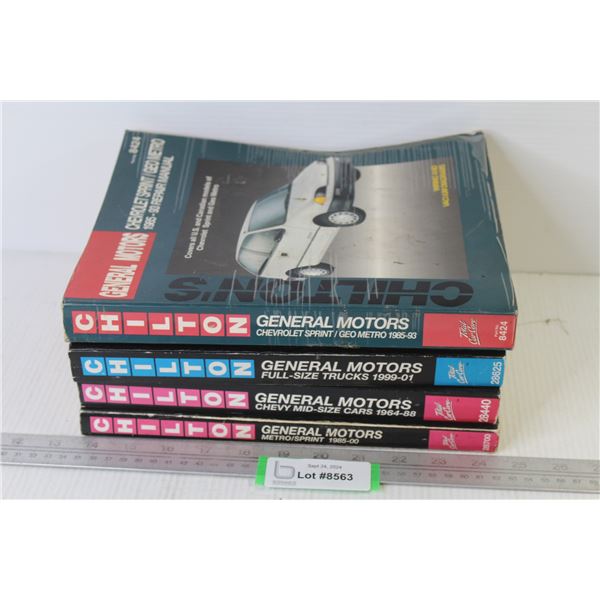 (4) Chilton - General Motors Repair Manuals