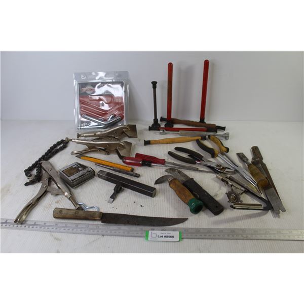 Hitch Pins - Valve Grinding Grip Tools - Welding Vice Grips - Small Hand Tools