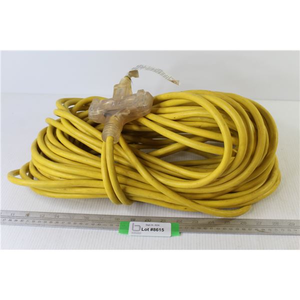 Extension Cord w/Triple Plug Head