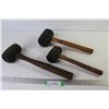 Image 1 : (3) Rubber Mallets
