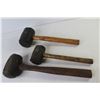 Image 3 : (3) Rubber Mallets