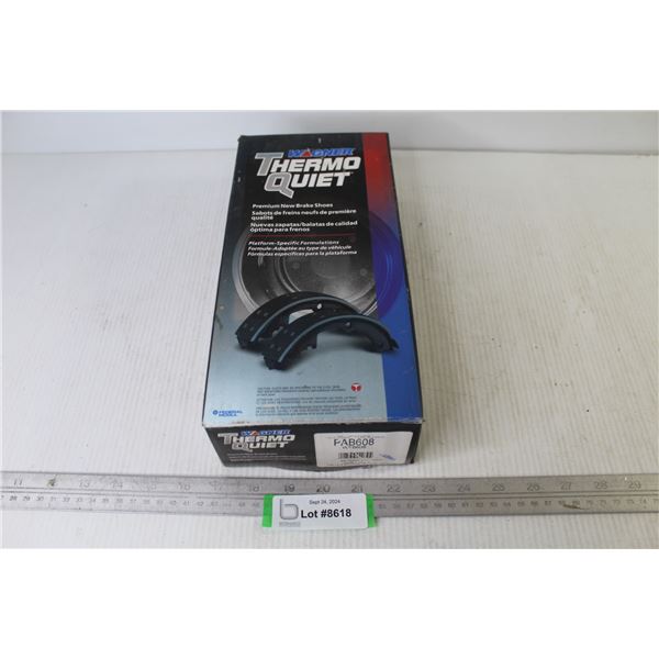 (2) Pair of Thermo Quiet Brake Shoes (NEW)