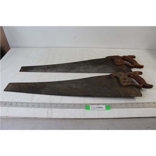 (2) Hand Saws