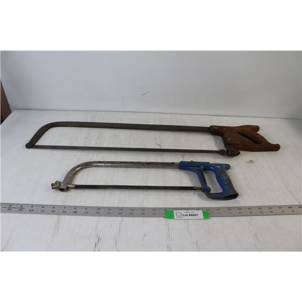 (2) Hand Saws