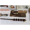 Image 3 : Auger Bit, (3) Paint Rollers, grinding Disc, Assorted Painting Tools