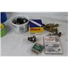 Image 3 : Stant 13899 Thermostat, 2 1/2" Finishing Nails, V Power Spark Plugs, Assorted Hardware, (6) Rolls Of