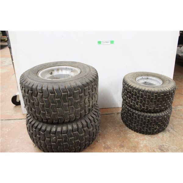 * (4) Riding Lawn Mower Tires/Lawntractor Tires
