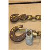 Image 2 : (2) Chains - Longest 80" w/Double Hooks