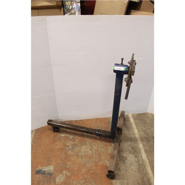 * Engine Mount Holder on Castor Wheels - 33.5" Long x 32.5" x 40" High