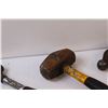 Image 3 : Hatchet, (2) Hammers, as is