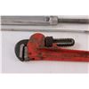 Image 2 : (2) Pipe Wrenches - 10" & 16", Puller, Grabber