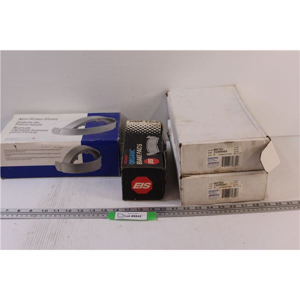 (2) Pairs of Brake Pads, Front Spindles