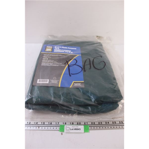 Power Fist 9ft x 9ft Tarp - NIB
