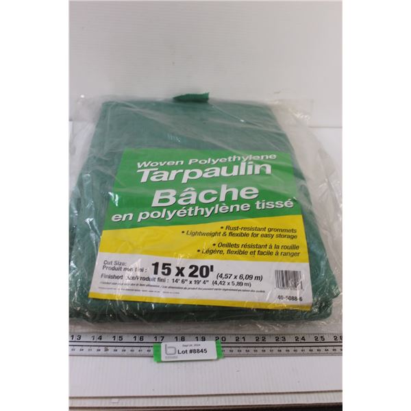 Certified 15ft x 20ft Tarp - NIB