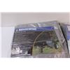 Image 2 : (2) Tarps: Engine Cover Tarp & 6ft x 6ft