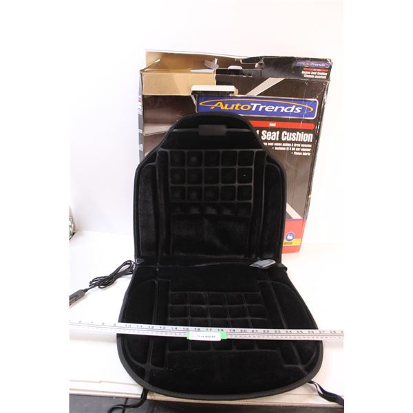 Auto Trends - Heated Vehicle Seat Cushion - as is, appears new