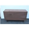 Image 5 : **MCM Wooden Buffet Stained Walnut - 54 L x 18Deep x 30 Tall