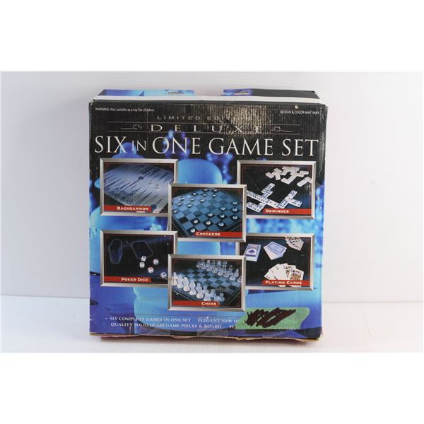 Deluxe Limited Edition Six in One Game Set