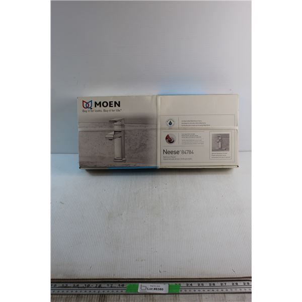 Moen Neese Bathroom Silver Faucet - Sealed