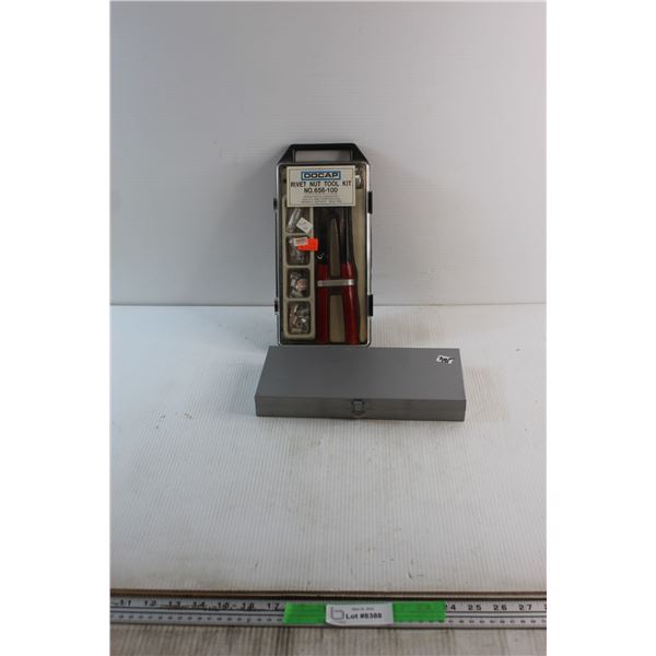 Docap Rivet Nut Tool Kit and Leather Punch Set