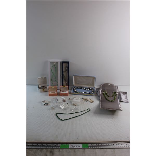 Necklaces, Bracelet, Rings and Earrings