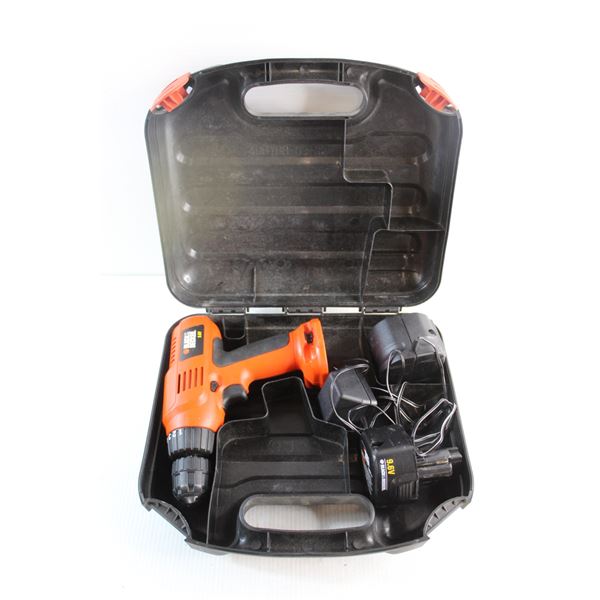 Black & Decker 9.6V Drill - Untested