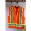 Image 2 : (2) Safety Vests - Size XXL and Moldex Disposable Foam Earplugs