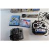 Image 4 : (2) Precision RC Flight Controllers, (2) Hangar 9 Game Disks and (3) Dragon Unassembled Airplane Mod