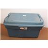 Image 1 : *(1) Tote w/Lid (hole in lid)