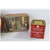 Image 2 : (5) Vintage Cake & Tea Tins