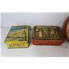 Image 3 : (5) Vintage Cake & Tea Tins