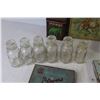 Image 3 : Rexall Glass Bottles - Vintage Tea Tins - (3) Cigarette Tins - McDonalds - Player's - Winchester