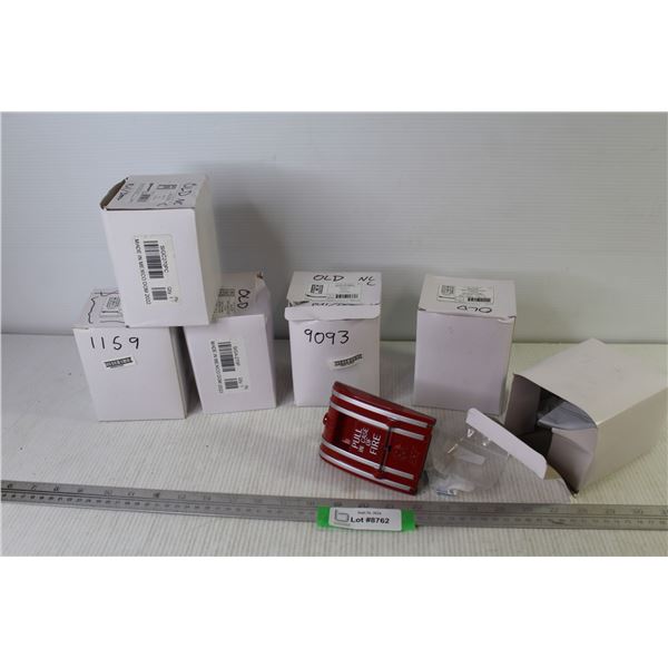 (6) Fire Alarm Pulls (NOS)
