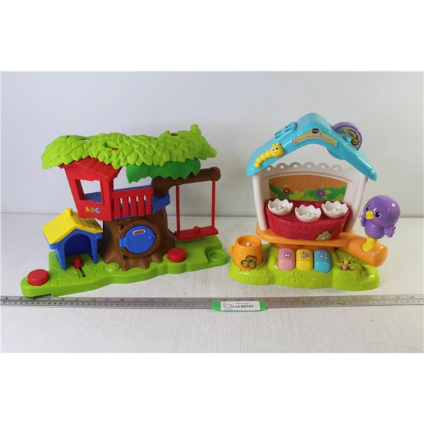 Spin & Tweet Musical Bird House - Fisher Price Tree House Toy