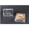 Image 4 : Race Bricks w/Etched Race Car - Water Fall Collection Tony Stewart #20 - (2) Nascar DVDs