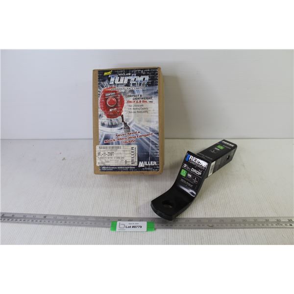 Millar Turbo Lite - Personal Fall Limiter (NIB) - Reese Tow Power Hitch w/3 14" Drop (NEW)