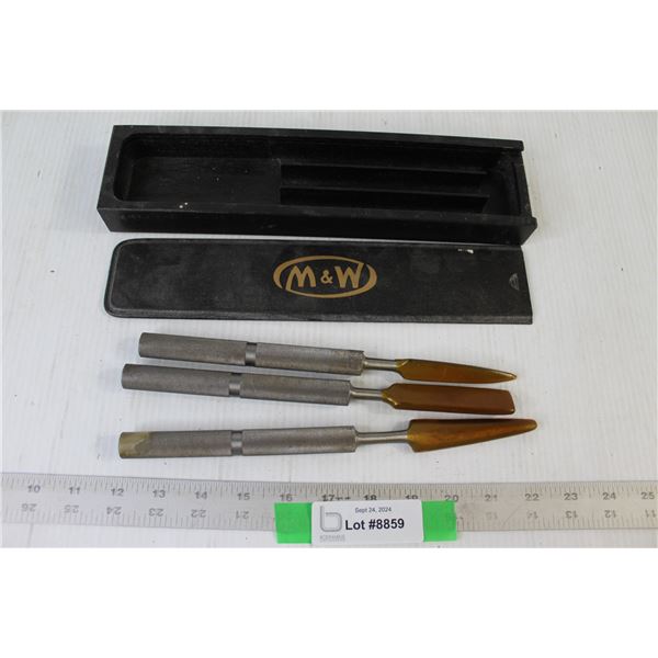 (3) M&W Chisels