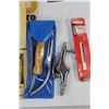 Image 2 : Air Compressor Gun, Exacto Knife Set, Exacto Saw Blades, Paint Scraper