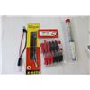 Image 3 : 40 Piece Socket Set, Assorted Bearings, (12) Phono Plugs, Exacto Saw Blade, Assorted Tools and hardw