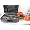 Image 1 : Black and Decker Reciprocating Saw and Circle Saw, Black and Deckar Tool Box, Worklight - All Untest
