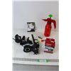 Image 1 : Wrist Blood Pressure Monitor, Pump Spray Bottle, Pack of (2) LED night Lights, Assorted Hardware