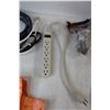 Image 4 : Hose, Extension Block, Assorted Cords, Assorted Safety Glasses, Brinks Plastic Bag