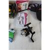 Image 3 : Champion Fanny Pack, Tebco Fishing reel, Beauty Care Massager - Untested, Coleman Inflate All AirPor