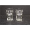 Image 4 : (5) Glass Bottles, (2) Coke Glasses, Milk Bottle