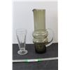 Image 1 : Glass Pitcher, Sundae Glass