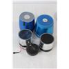 Image 2 : Assorted 12V Chargers, 95) Small Speakers, Assorted Electronics