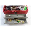 Image 5 : Plano 822 Tool Box with Assorted Tools and Electronics